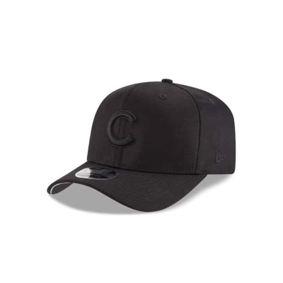 Sapca New Era Chicago Cubs MLB Black On Black Stretch Snap 9FIFTY Snapback - Negrii